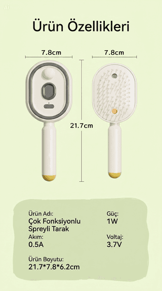 4'ü 1 Arada Elektrikli Akıllı Bel Masaj Yastığı - 11